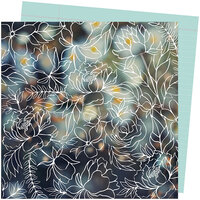 American Crafts - Late Afternoon Collection - 12 x 12 Double Sided Paper - Make A Wish