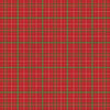 American Crafts - 12 x 12 Single Sided Paper - Red Plaid