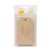 American Crafts - Amy Tangerine Collection - Cut and Paste - Bits - Die Cut Cardstock Tags