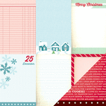 American Crafts - Peppermint Express Collection - Christmas - 12 x 12 Double Sided Paper - Dear Santa American Crafts - Peppermint Express Collection - Christmas - 12 x 12 Double Sided Paper - Dear Santa
