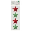 American Crafts - Christmas - Dimensional Stickers - Star
