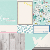 American Crafts - Dear Lizzy Polka Dot Party Collection - 12 x 12 Double Sided Paper - Warm Welcome
