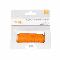 American Crafts - Hemp Twine - Carrot