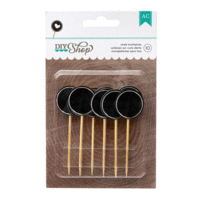 American Crafts - DIY Shop Collection - Chalkboard Toothpicks - Circle
