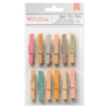 American Crafts - Whittles - Decorated Clothespins - Giggles