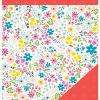 American Crafts - Dear Lizzy Collection - Daydreamer - 12 x 12 Double Sided Paper - Hide N Seek