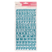 American Crafts - Dear Lizzy Collection - Daydreamer - Thickers - Glitter Foam - Lemon Drop - Aqua