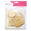 American Crafts - Dear Lizzy Collection - Daydreamer - Wood Veneer Shapes
