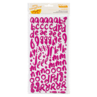 American Crafts - Amy Tangerine Collection - Plus One - Thickers - Foam - Kal Barteski - Taffy