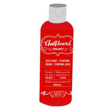 American Crafts - DIY Shop Collection - Chalkboard Paint - Red - 8.45 Ounces