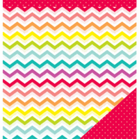American Crafts - Hashtag Summer Collection - 12 x 12 Double Sided Paper - Catch a Wave