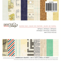 American Crafts - DIY Shop Collection - 6 x 6 Paper Pad