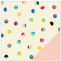 American Crafts - Shimelle Collection - 12 x 12 Double Sided Paper - Baxter
