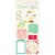 American Crafts - Shimelle Collection - Layered Chipboard Stickers