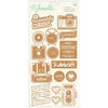 American Crafts - Shimelle Collection - Cork Stickers