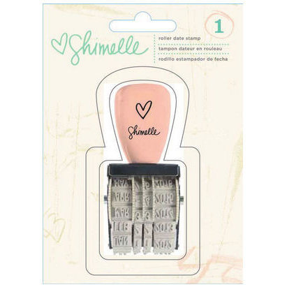 American Crafts - Shimelle Collection - Roller Date Stamp