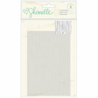 American Crafts - Shimelle Collection - Embossing Folder - 4 x 6 - Woodgrain