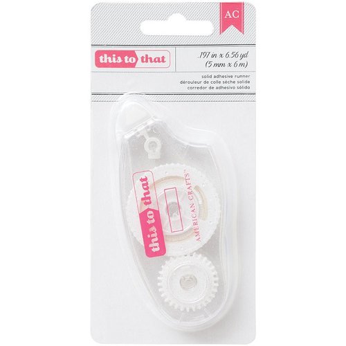 American Crafts - Shimelle Collection - This to That - Dot Adhesive Runner - 4mm