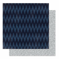 Heidi Swapp - September Skies Collection - 12 x 12 Double Sided Paper - Midnight Shadows