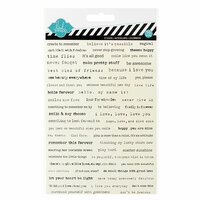 Heidi Swapp - Vintage Chic Collection - Cardstock Stickers - Word Jumbles