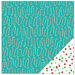 American Crafts - Be Merry Collection - Christmas - 12 x 12 Double Sided Paper - Candy Cane Lane