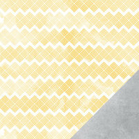 American Crafts - Amy Tangerine Collection - Stitched - 12 x 12 Double Sided Paper - Interlock