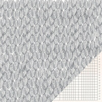 American Crafts - Amy Tangerine Collection - Stitched - 12 x 12 Double Sided Paper - Woodland