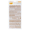 American Crafts - Stitched Collection - Thickers - Chipboard - Everyday - Kraft