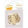 American Crafts - Amy Tangerine Collection - Stitched - Shaped Paper Clips - Gold