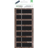 American Crafts - DIY Shop 2 Collection - Clothespins - Large - Chalkboard