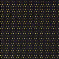 American Crafts - DIY Shop 2 Collection - 12 x 12 Paper - Gold Foil On Black