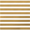 American Crafts - DIY Shop 2 Collection - 12 x 12 Paper - Thick Gold Foil Stripe On White