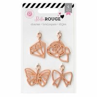 Pink Paislee - Bella Rouge Collection - Charms