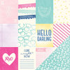 American Crafts - Serendipity Collection - 12 x 12 Double Sided Paper - Hello Honey