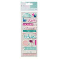 American Crafts - Dear Lizzy Collection - Serendipity - Puffy Stickers