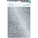 Heidi Swapp - Wanderlust Collection - Memorydex - Foil Sticker Kit - Sentiments - Silver