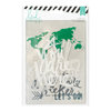 Heidi Swapp - Wanderlust Collection - 5 x 7 Memory Binder Inserts - Printed Clear Acetate
