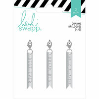 Heidi Swapp - Wanderlust Collection - Metal Charms - Flags