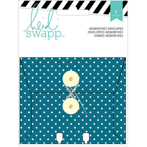 Heidi Swapp - Wanderlust Collection - Memorydex - Cards - Envelopes