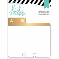 Heidi Swapp - Wanderlust Collection - Memorydex - Cards - Address Book Tabs