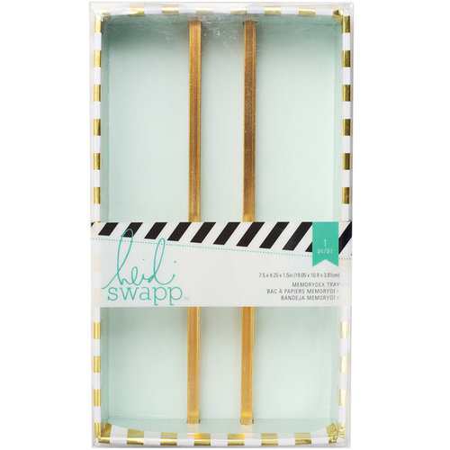 Heidi Swapp - Wanderlust Collection - Memorydex - Desktop Tray Holder