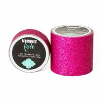 Heidi Swapp - Marquee Love Collection - Glitter Tape - Pink - 2 Inches Wide