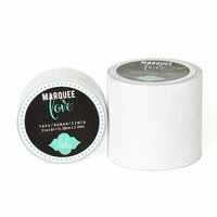 Heidi Swapp - Marquee Love Collection - Glitter Tape - White - 2 Inches Wide