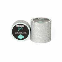Heidi Swapp - Marquee Love Collection - Glitter Tape - Silver - 0.875 Inches Wide