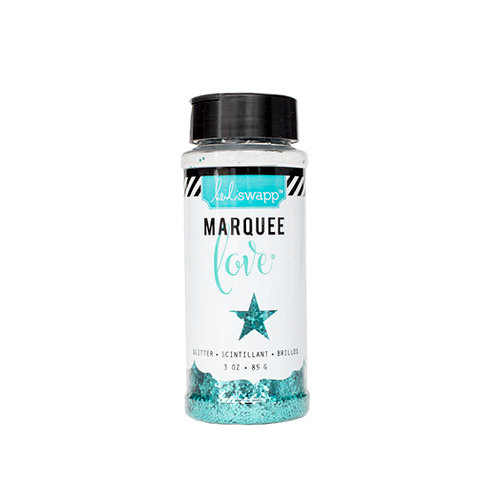 Heidi Swapp - Marquee Love Collection - Chunky Glitter Jar - Teal - 3 Ounces