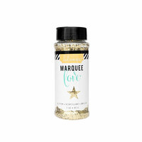 Heidi Swapp - Marquee Love Collection - Chunky Glitter Jar - Gold - 3 Ounces