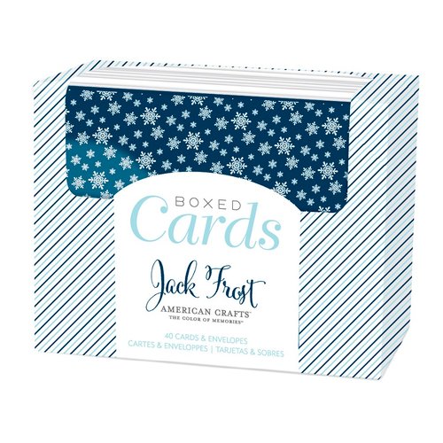 American Crafts - Christmas - Boxed Card Set - Jack Frost