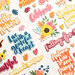 Amy Tangerine - Late Afternoon Collection - Thickers - Phrase - Grateful - Foam