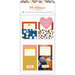 Amy Tangerine - Late Afternoon Collection - Adhesive Pocket Notes with Copper Foil Accents