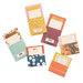 Amy Tangerine - Late Afternoon Collection - Adhesive Pocket Notes with Copper Foil Accents